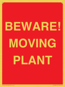 BEWARE! MOVING PLANT
